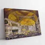 Osmanlı İmparatorluğu Zamanı Ayasofya Camii | Kanvas Tablo | Cam Tablo | Mdf Tablo | B21118