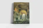 Osmanlı İmparatorluğu Zamanı Ayasofya Camii | Kanvas Tablo | Cam Tablo | Mdf Tablo | B21125 - Görsel 2