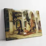 Osmanlı Dönemi Saray Bahçesi | Kanvas Tablo | Cam Tablo | Mdf Tablo | B21132