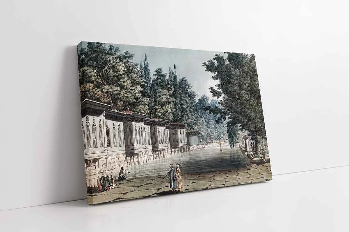 KB21135-10 Sadabad Kasrı | Kanvas Tablo | Cam Tablo | Mdf Tablo | B21135 - Görsel 1