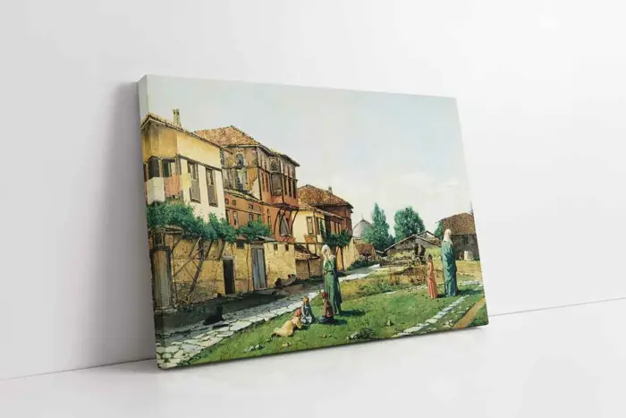 Osmanlı Hamdi Bey Evi | Kanvas Tablo | Cam Tablo | Mdf Tablo | B21138 - Görsel 1