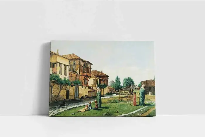 Osmanlı Hamdi Bey Evi | Kanvas Tablo | Cam Tablo | Mdf Tablo | B21138 - Görsel 2