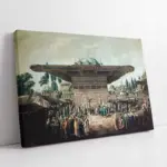 Osmanlı Dönemine Ait Minyatür | Kanvas Tablo | Cam Tablo | Mdf Tablo | B21141