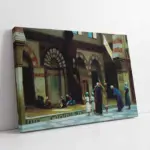 Osmanlı Dönemi Cami Avlusu | Kanvas Tablo | Cam Tablo | Mdf Tablo | B21142