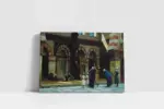 Osmanlı Dönemi Cami Avlusu | Kanvas Tablo | Cam Tablo | Mdf Tablo | B21142 - Görsel 2