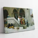 Semerkand Avlusu | Kanvas Tablo | Cam Tablo | Mdf Tablo | B21143