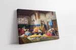 Osmanlı Devleti Harem Odasında Ki İnsanlar | Kanvas Tablo | Cam Tablo | Mdf Tablo | B21152