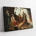 Sultana Halı Satmaya Çalışan Tüccar | Kanvas Tablo | Cam Tablo | Mdf Tablo | B21189