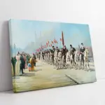 Osmanlı Kuşatması Sonrası Fatih Sultan Mehmed | Kanvas Tablo | Cam Tablo | Mdf Tablo | B21191