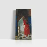 Kaplumbağa Terbiyecisi | Kanvas Tablo | Cam Tablo | Mdf Tablo | B21196