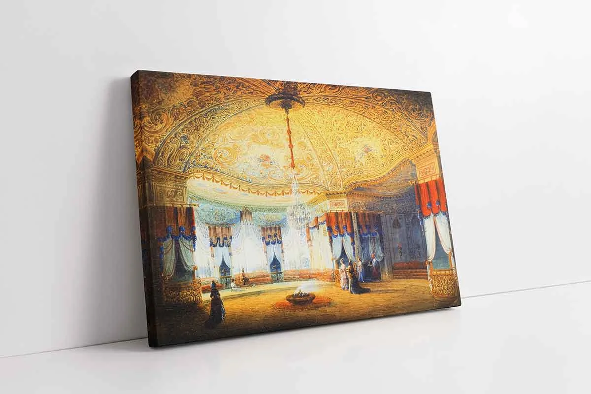 KB21198-10 Saray İçi Dekorasyonu | Kanvas Tablo | Cam Tablo | Mdf Tablo | B21198 - Görsel 1