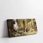 Anatolian Kahirede Halı Pazarı | Kanvas Tablo | Cam Tablo | Mdf Tablo | B21199