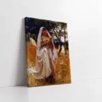 Mağribi Kız Cezayir Sahili Frederick Arthur Bridgman | Kanvas Tablo | Cam Tablo | Mdf Tablo | B21244