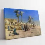 Mısırda Ki İnsanlar | Kanvas Tablo | Cam Tablo | Mdf Tablo | B21245
