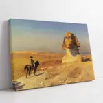 Mısırda Napolyon Heykeli | Kanvas Tablo | Cam Tablo | Mdf Tablo | B21267