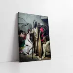 Oturan Kadınlar | Kanvas Tablo | Cam Tablo | Mdf Tablo | B21286