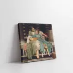 Haremde Bir Gün | Kanvas Tablo | Cam Tablo | Mdf Tablo | B21293