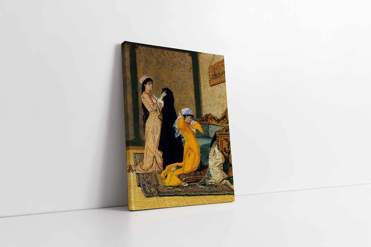 KB21294-10 Saray Kadınları | Kanvas Tablo | Cam Tablo | Mdf Tablo | B21294 - Görsel 1