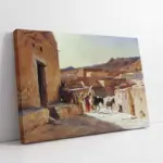 Köy Yaşamı | Kanvas Tablo | Cam Tablo | Mdf Tablo | B21298