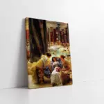 Kadın Erkek Karışık Hamam | Kanvas Tablo | Cam Tablo | Mdf Tablo | B21304