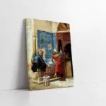 Sohbetin En Koyu Hali | Kanvas Tablo | Cam Tablo | Mdf Tablo | B21306