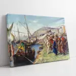 Fatihin İstanbula Girişi | Kanvas Tablo | Cam Tablo | Mdf Tablo | B21313