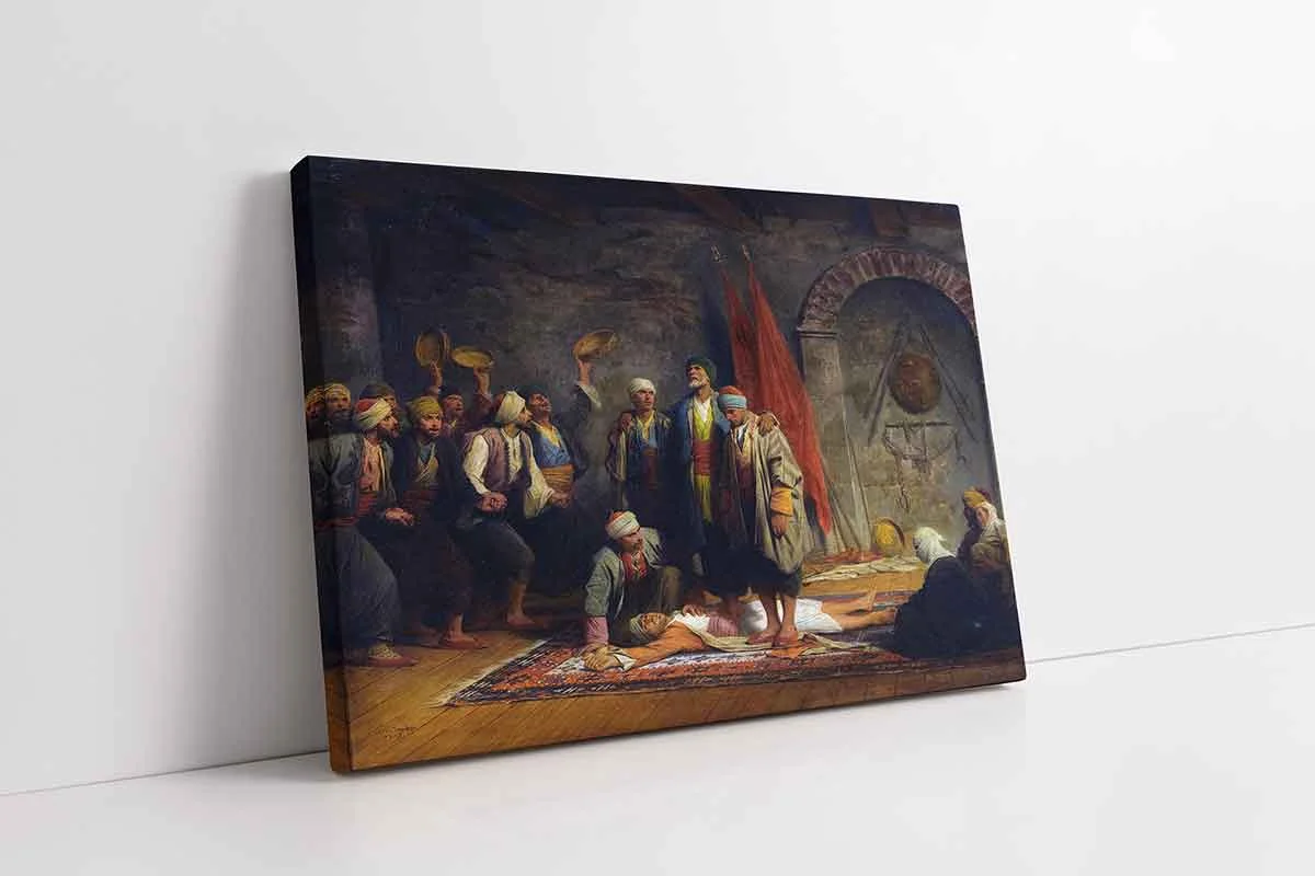 KB21318-10 Oryantal Resim | Kanvas Tablo | Cam Tablo | Mdf Tablo | B21318 - Görsel 1