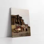 Oryantalist Fayton | Kanvas Tablo | Cam Tablo | Mdf Tablo | B21330