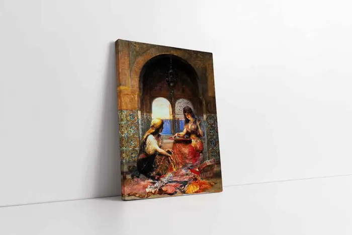 Osmanlı Harem | Kanvas Tablo | Cam Tablo | Mdf Tablo | B21332 - Görsel 1