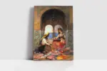 Osmanlı Harem | Kanvas Tablo | Cam Tablo | Mdf Tablo | B21332 - Görsel 2
