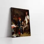 Oryantalist Deri Tüccarı | Kanvas Tablo | Cam Tablo | Mdf Tablo | B21344