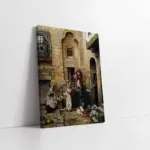 Oryantalist Osmanlı Kızları | Kanvas Tablo | Cam Tablo | Mdf Tablo | B21358