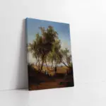 Deve İle Gezen Arap | Kanvas Tablo | Cam Tablo | Mdf Tablo | B21363