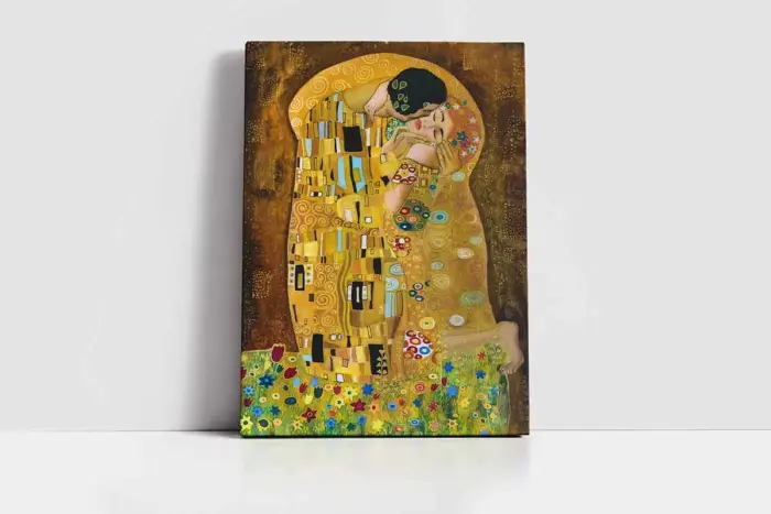 Öpücük | Kanvas Tablo | Cam Tablo | Mdf Tablo | B22026 - Görsel 2