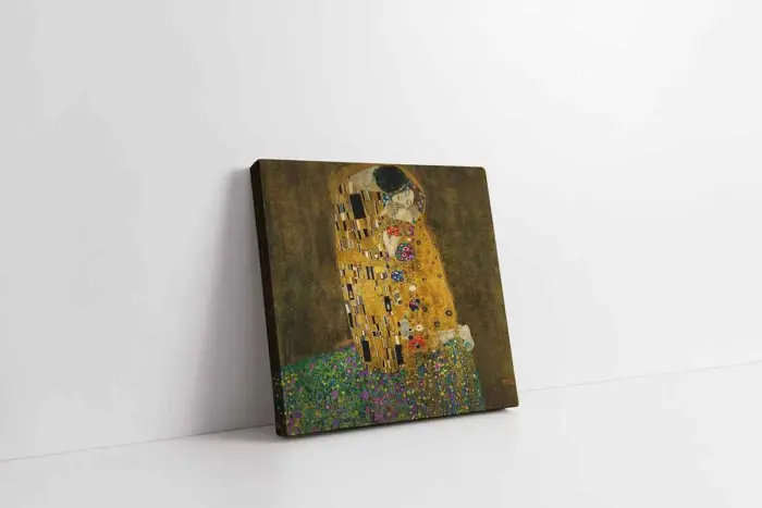 Öpücük Siyah Beyaz | Kanvas Tablo | Cam Tablo | Mdf Tablo | B22027 - Görsel 1