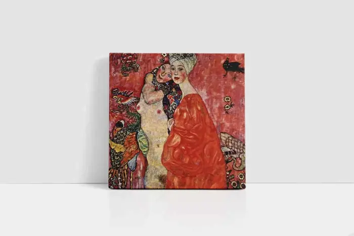 Women Friends | Kanvas Tablo | Cam Tablo | Mdf Tablo | B22030 - Görsel 2