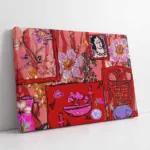 Kırmızı Oda | Kanvas Tablo | Cam Tablo | Mdf Tablo | B22031