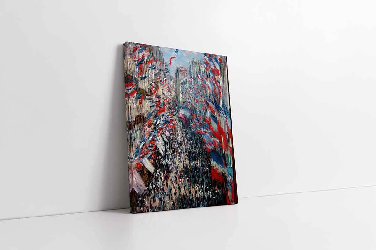 KB22033-10 La Rue Montorgueil | Kanvas Tablo | Cam Tablo | Mdf Tablo | B22033 - Görsel 1