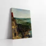Babil Kulesi Pieter Brueghel | Kanvas Tablo | Cam Tablo | Mdf Tablo | B22034
