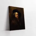 Portre Rembrandt Otoportre | Kanvas Tablo | Cam Tablo | Mdf Tablo | B22038