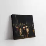 Gece Devriyesi | Kanvas Tablo | Cam Tablo | Mdf Tablo | B22039