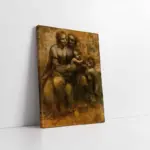 Meryem Ana Çocuk İsa Eskiz L Da Vinci | Kanvas Tablo | Cam Tablo | Mdf Tablo | B22048