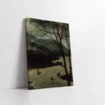 The Gloomy Day | Kanvas Tablo | Cam Tablo | Mdf Tablo | B22066