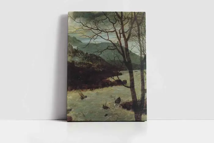 The Gloomy Day | Kanvas Tablo | Cam Tablo | Mdf Tablo | B22066 - Görsel 2