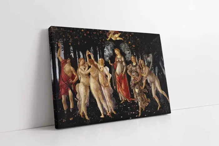 Primavera İlkbahar Boticelli | Kanvas Tablo | Cam Tablo | Mdf Tablo | B22067 - Görsel 1