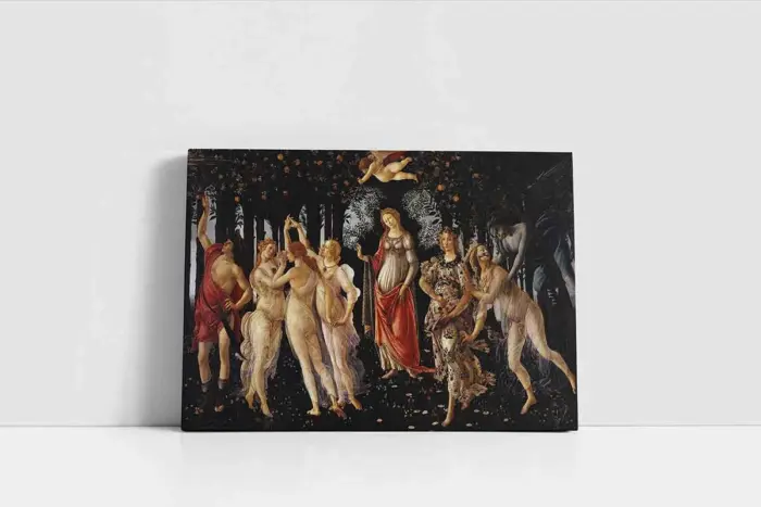 Primavera İlkbahar Boticelli | Kanvas Tablo | Cam Tablo | Mdf Tablo | B22067 - Görsel 2