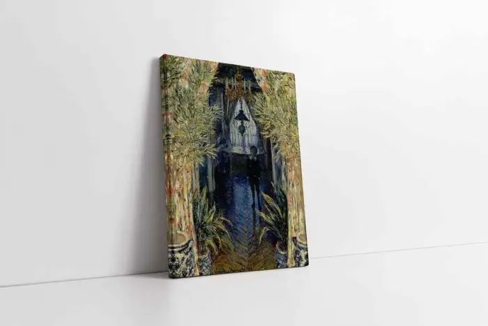 Apartmanın Köşesinde Claude Monet | Kanvas Tablo | Cam Tablo | Mdf Tablo | B22072 - Görsel 1