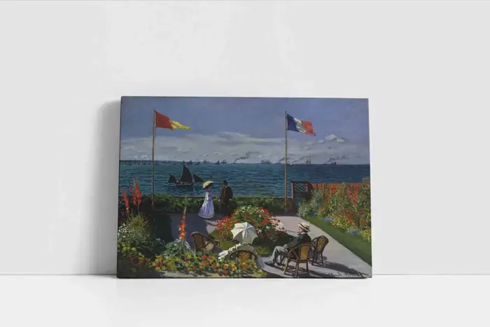 Garden At Sainte | Kanvas Tablo | Cam Tablo | Mdf Tablo | B22077 - Görsel 2