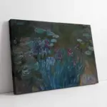 Su Bahçelerinde Çiçekler | Kanvas Tablo | Cam Tablo | Mdf Tablo | B22081