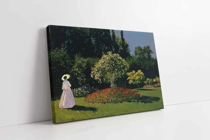 Women İn The Garden | Kanvas Tablo | Cam Tablo | Mdf Tablo | B22083 - Görsel 1
